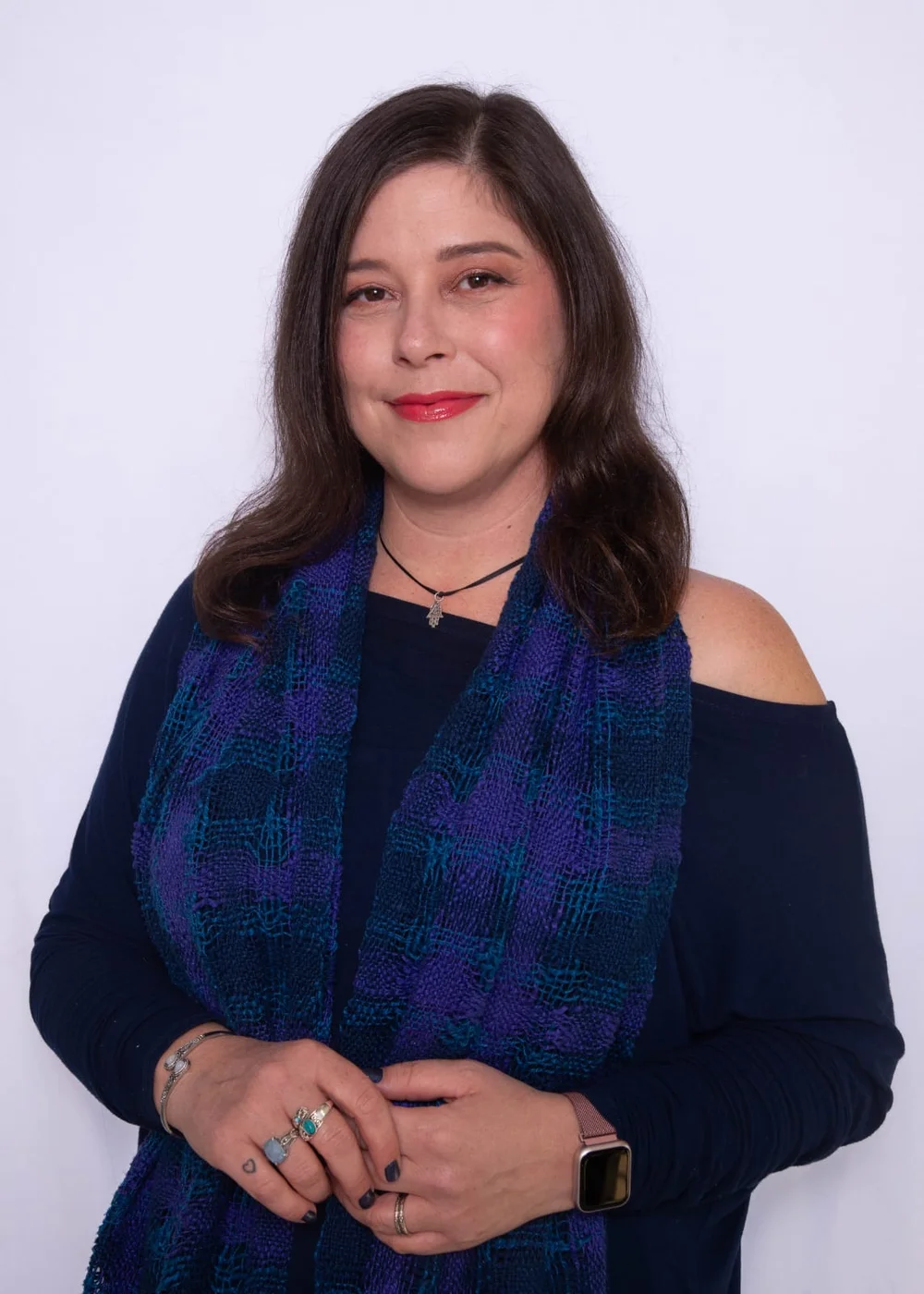 Liane Tonelotto, psicóloga humanista, em seu retrato profissional